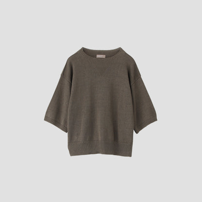 TWISTED LINEN COTTON KNIT