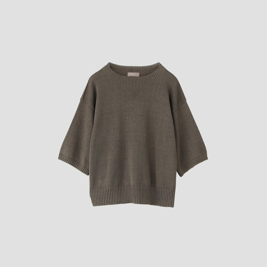 TWISTED LINEN COTTON KNIT