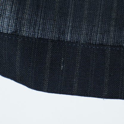 CHALK STRIPE LINEN WOOL JACKET