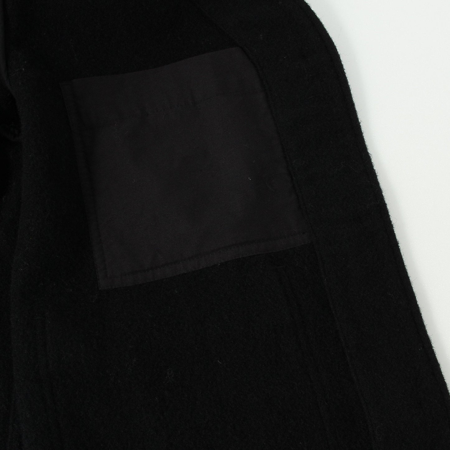 FELTED WOOL TWILL BLOUSON