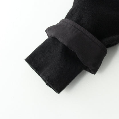 FELTED WOOL TWILL BLOUSON