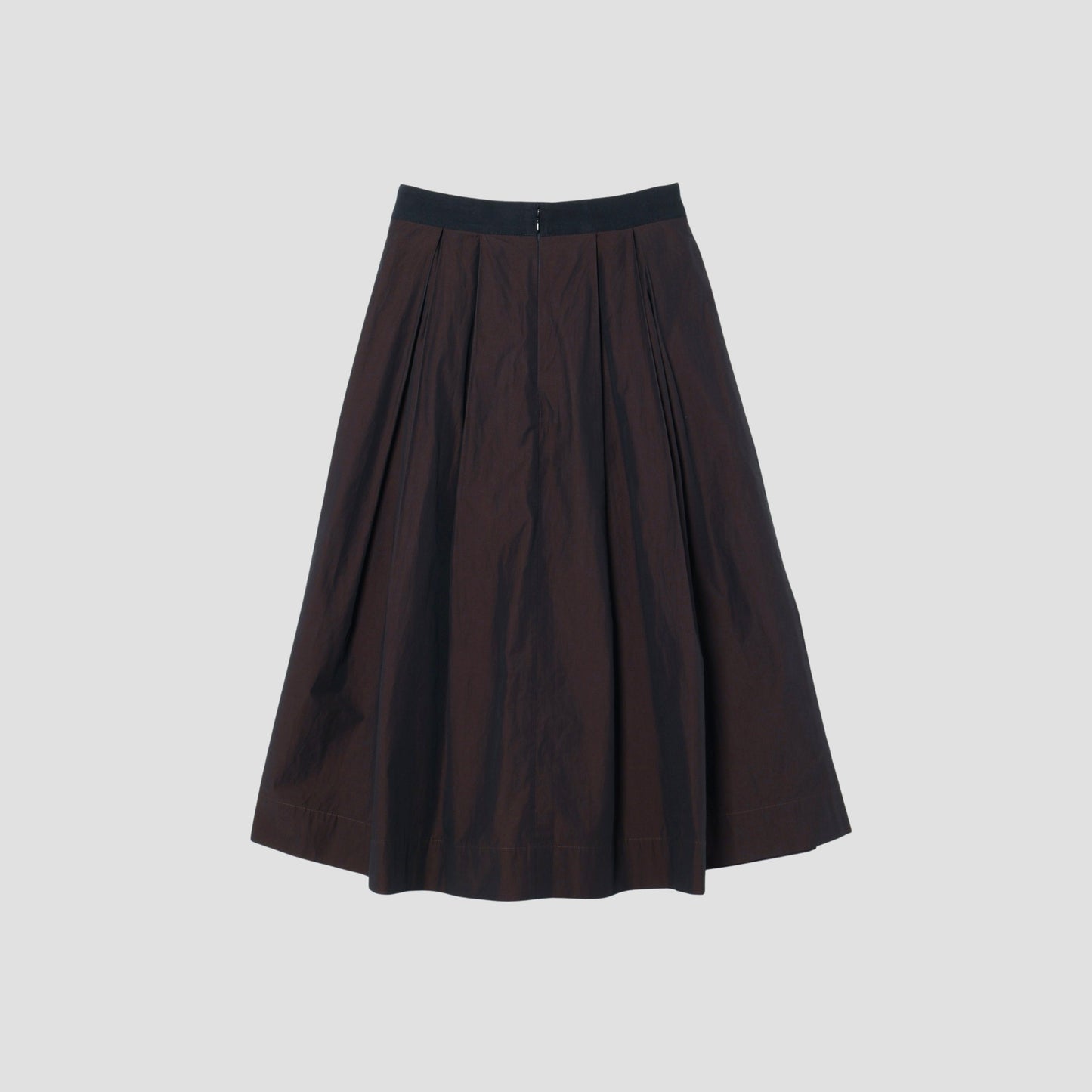 FINE COTTON CHAMBRAY  SKIRT