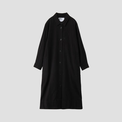 JAPANESE WOOL SHIRTING DRESS