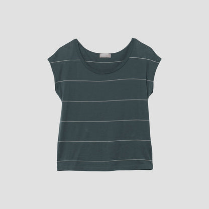 COTTON LINE STRIPE JERSEY