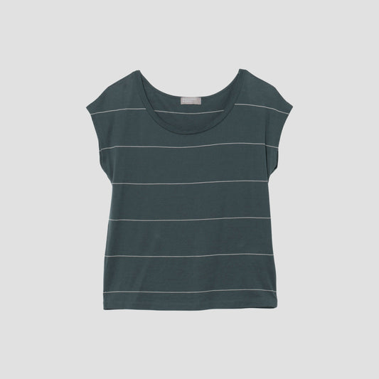 COTTON LINE STRIPE JERSEY
