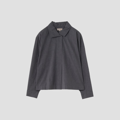 FINE COTTON CHAMBRAY SHIRT