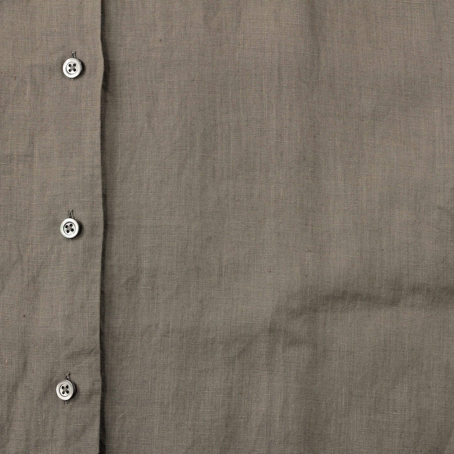 PLAIN WEAVE LINEN DRESS