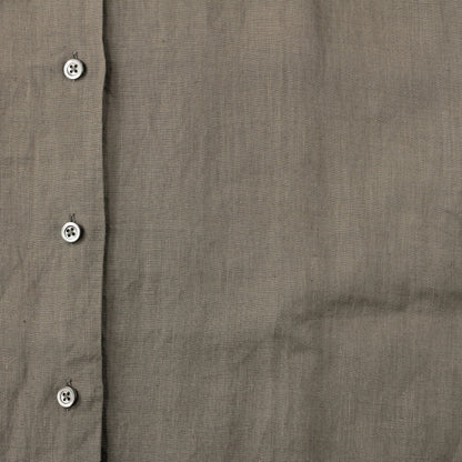 PLAIN WEAVE LINEN DRESS