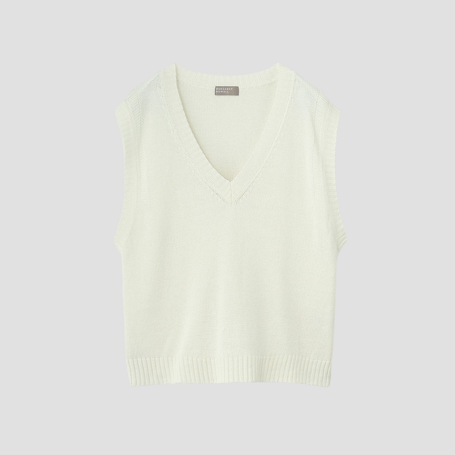 LINEN COTTON SILK SLIPOVER KNIT