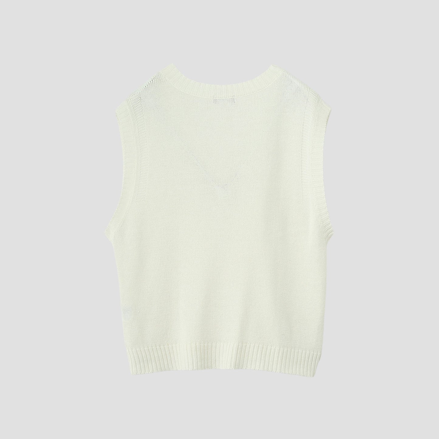 LINEN COTTON SILK SLIPOVER KNIT