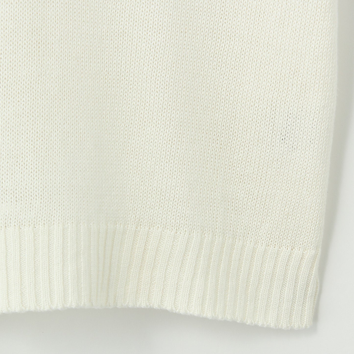 LINEN COTTON SILK SLIPOVER KNIT