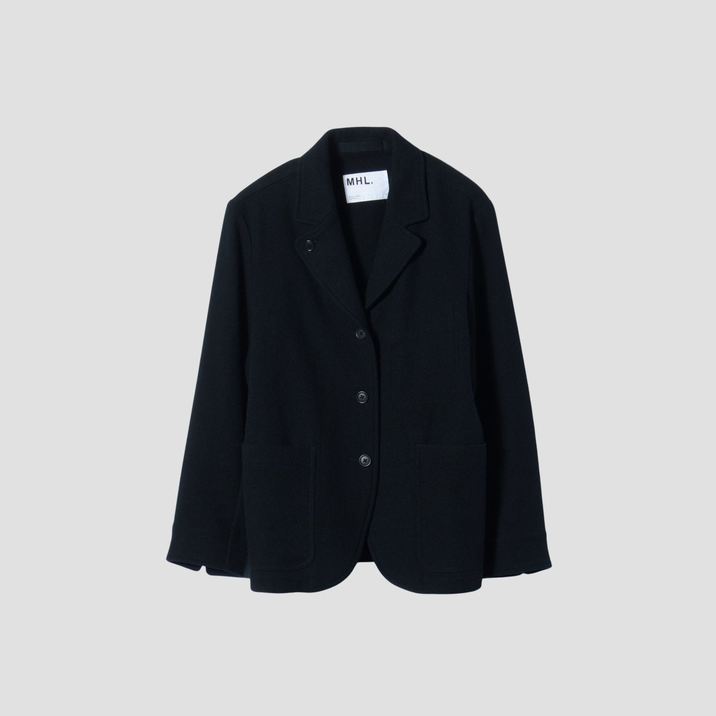 LOFTED WOOL TWILL JACKET