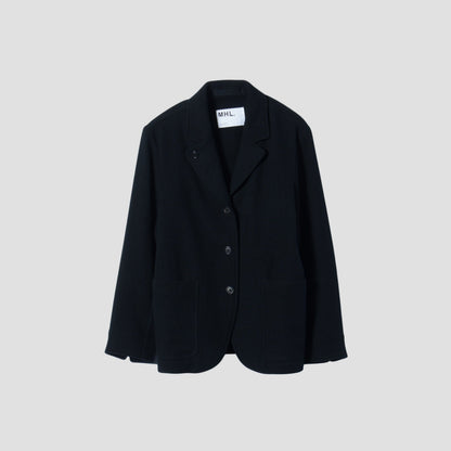LOFTED WOOL TWILL JACKET