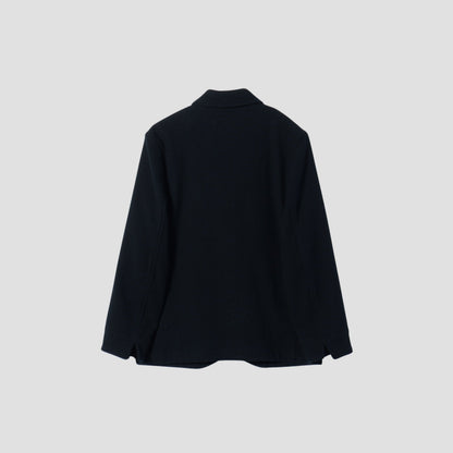LOFTED WOOL TWILL JACKET