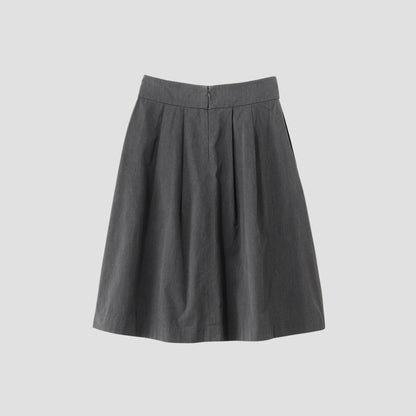 SILK POLYESTER SKIRT