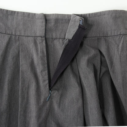 SILK POLYESTER SKIRT