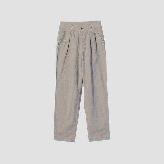 TINY STRIPE COTTON TROUSERS