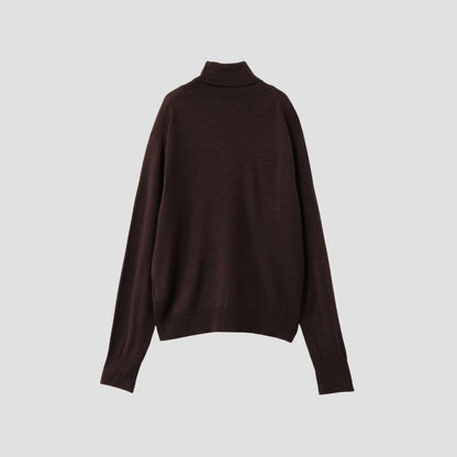 WOOL TURTLE NECK KNIT