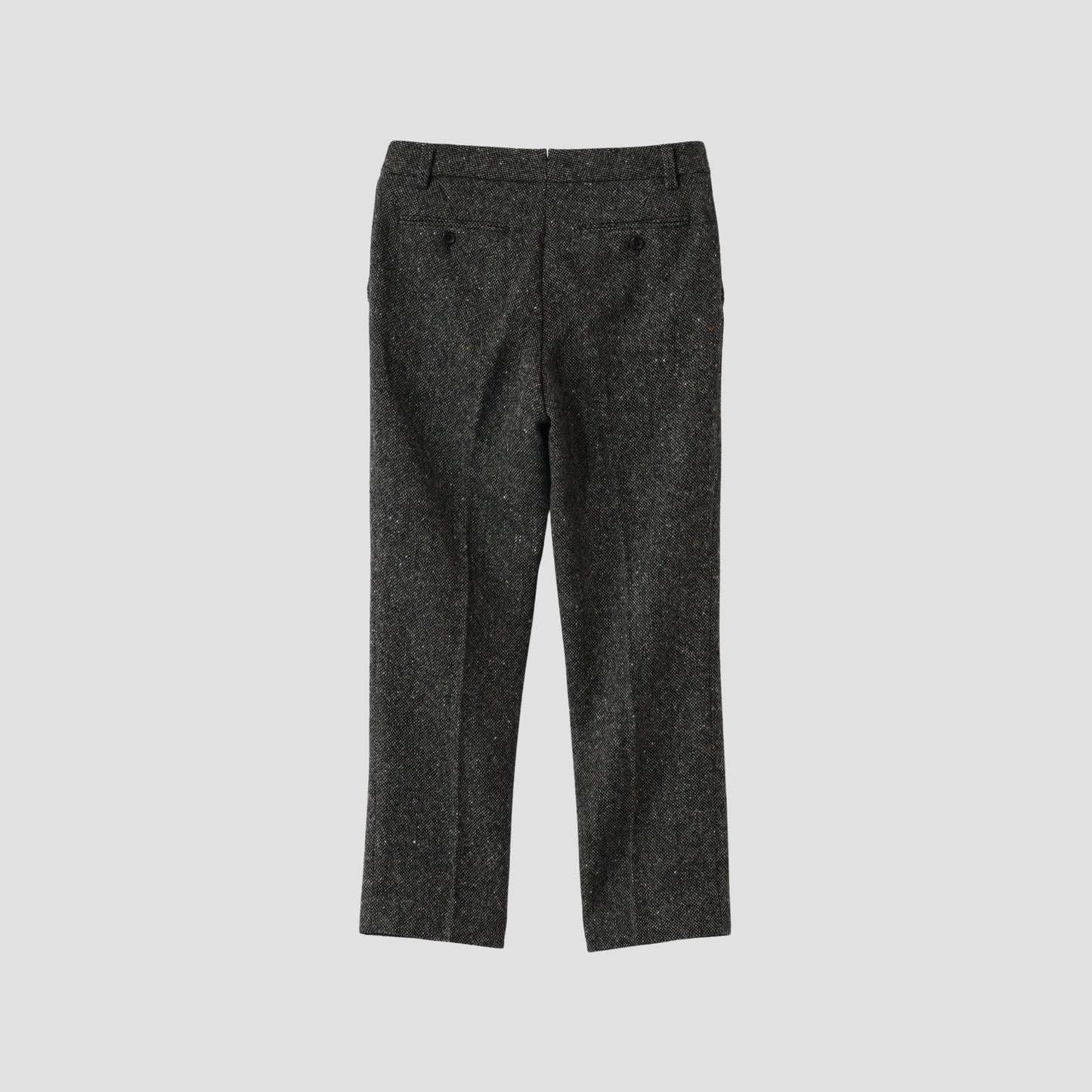WOOL TWEED TROUSERS
