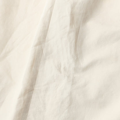 PLAIN WEAVE COTTON LINEN SKIRT