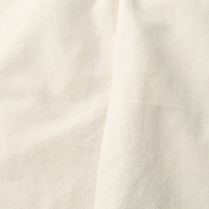 PLAIN WEAVE COTTON LINEN SKIRT