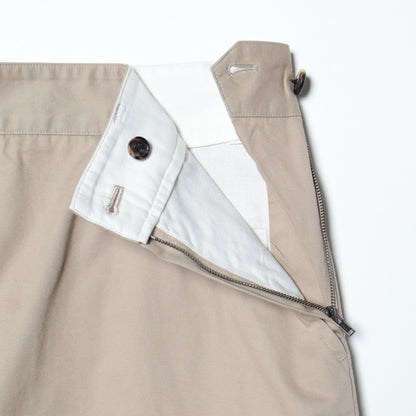 LIGHT COTTON LINEN TWILL SKIRT