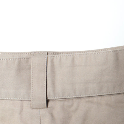 LIGHT COTTON LINEN TWILL SKIRT