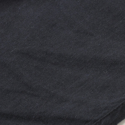 LINEN COTTON CANVAS TROUSERS