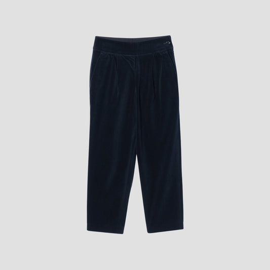 COTTON VELVET TROUSERS