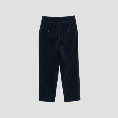 COTTON VELVET TROUSERS