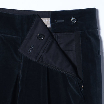 COTTON VELVET TROUSERS