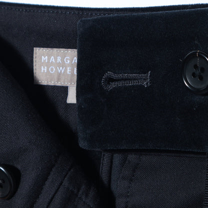 COTTON VELVET TROUSERS