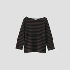 COTTON PARALLEL STRIPE JERSEY