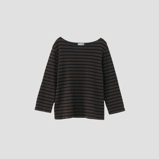 COTTON PARALLEL STRIPE JERSEY