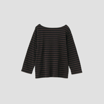 COTTON PARALLEL STRIPE JERSEY