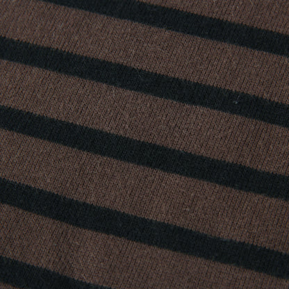 COTTON PARALLEL STRIPE JERSEY