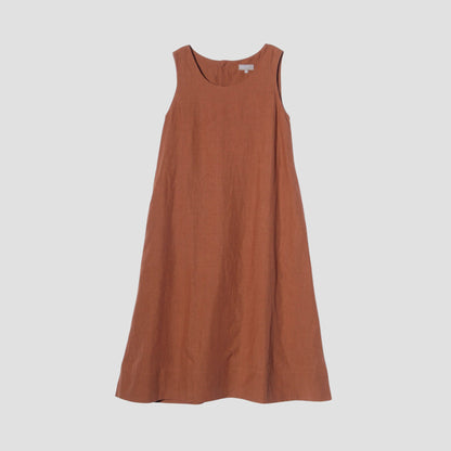 DENSE FINE LINEN DRESS