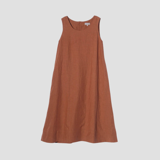 DENSE FINE LINEN DRESS
