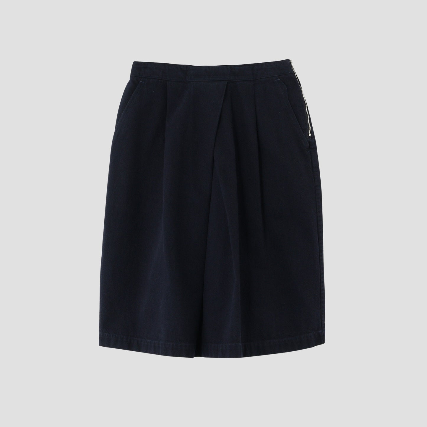 YARN DYE HEAVY TWILL SKIRT