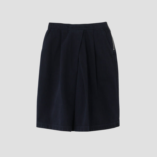 YARN DYE HEAVY TWILL SKIRT