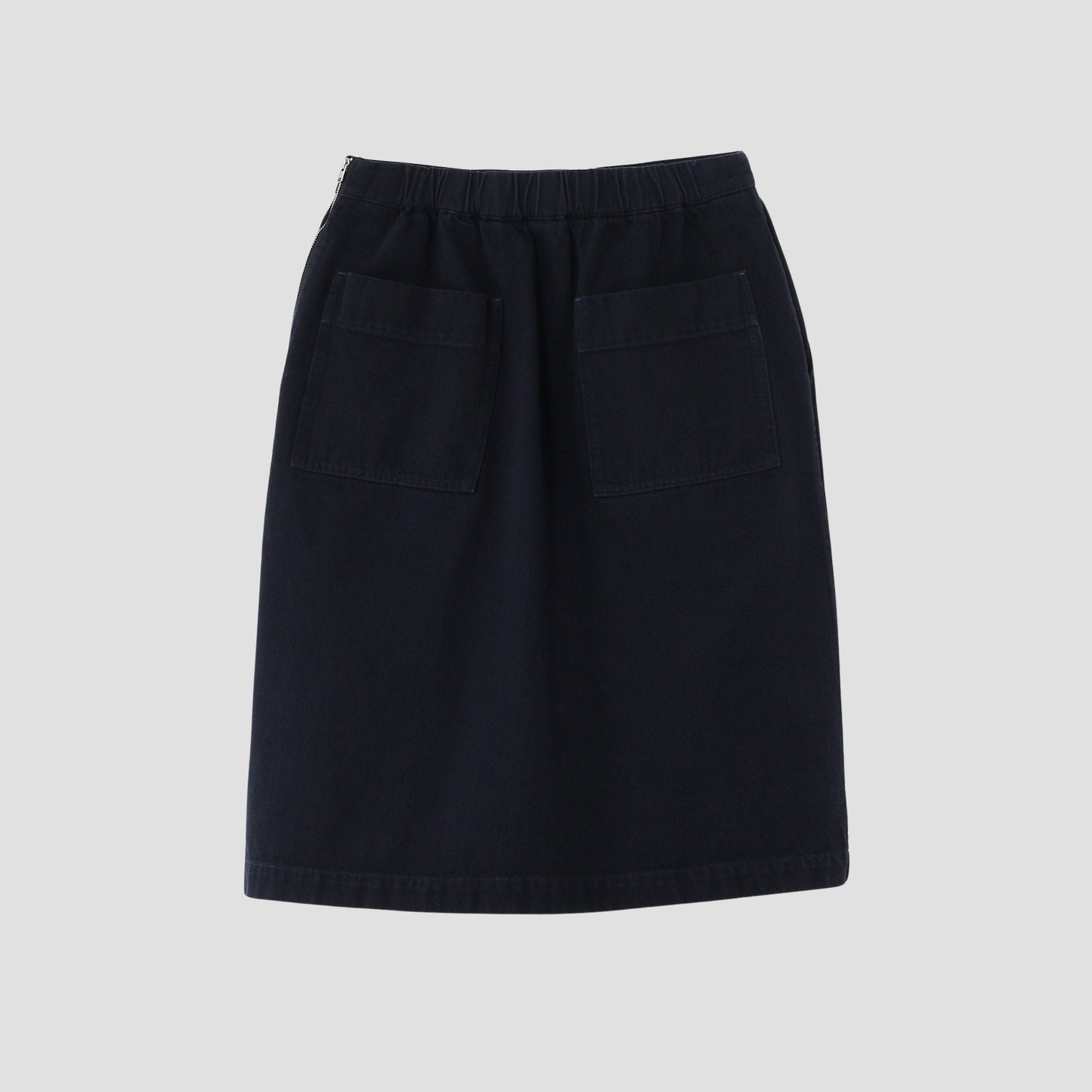 YARN DYE HEAVY TWILL SKIRT