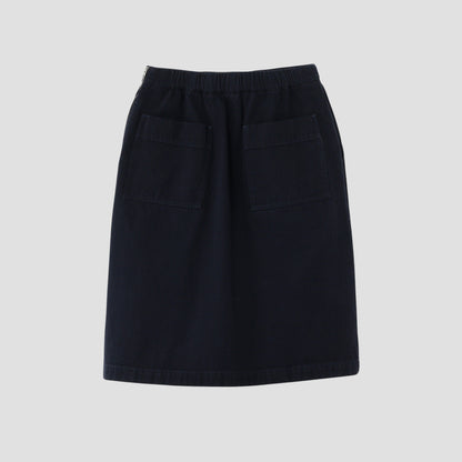 YARN DYE HEAVY TWILL SKIRT