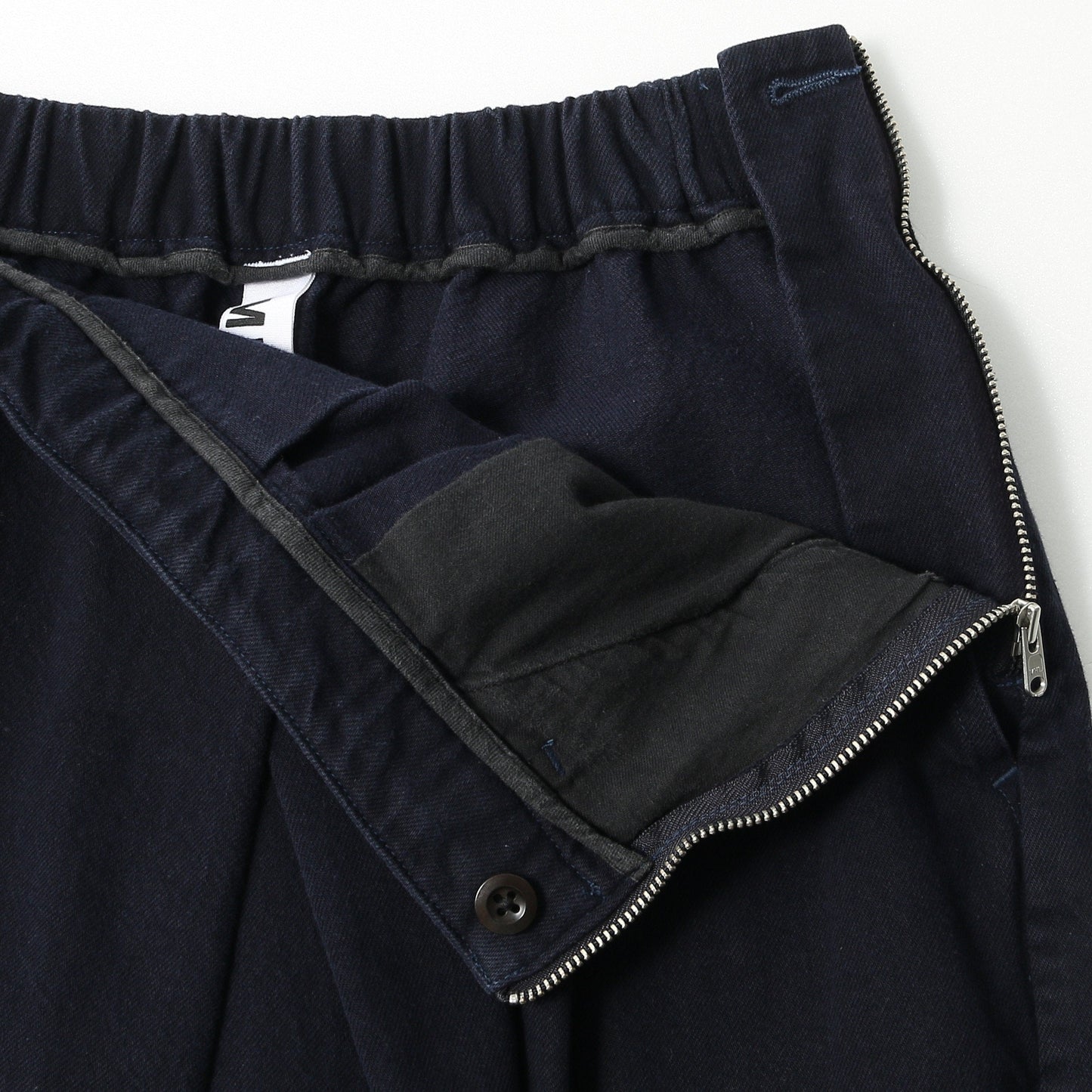 YARN DYE HEAVY TWILL SKIRT