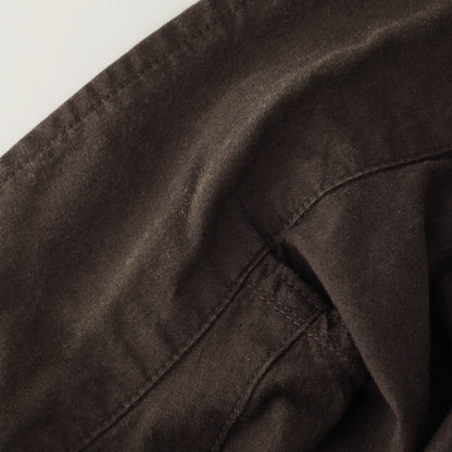 OVERDYE MELANGE COTTON LINEN BLOUSON