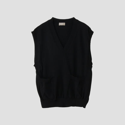 POCKET SLIPOVER KNIT