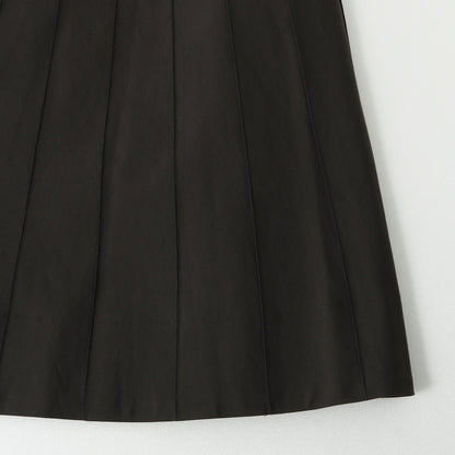 COTTON SILK POPLIN DRESS