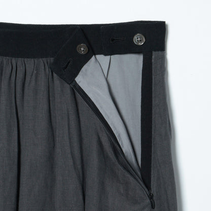 LINEN VOILE SKIRT