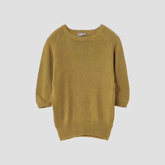 LINEN COTTON JUMPER KNIT