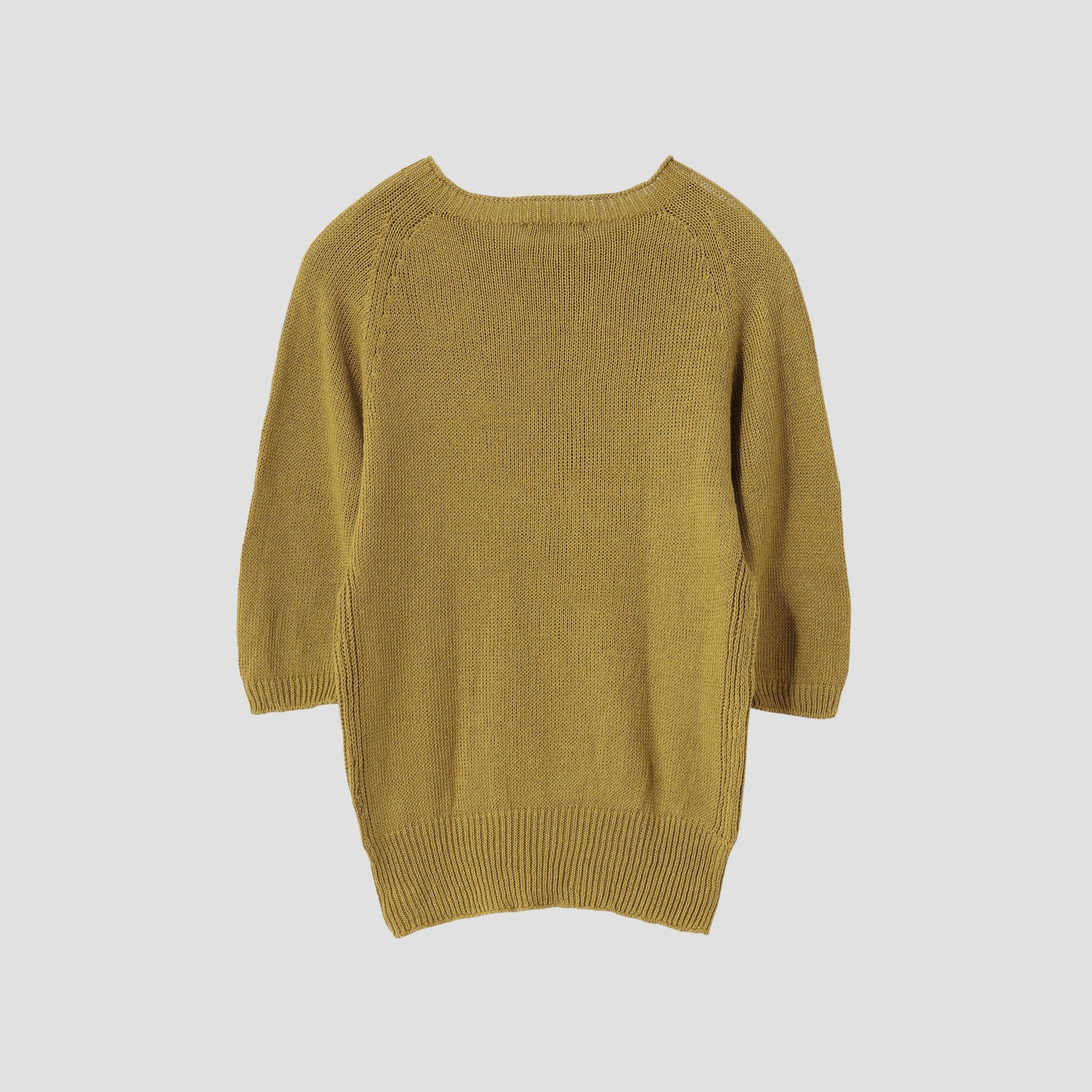 LINEN COTTON JUMPER KNIT