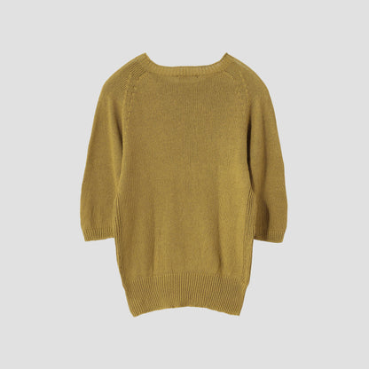 LINEN COTTON JUMPER KNIT